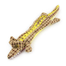 Load image into Gallery viewer, Crocodile Flat Squeaker Toy
