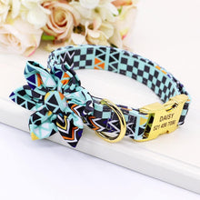 Load image into Gallery viewer, Personalized Artful Bow Collar
