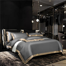 Charger l&#39;image dans la galerie, Anahi Embroidered Motif Border Egyptian Cotton Duvet Cover Set
