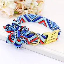 Load image into Gallery viewer, Personalized Artful Bow Collar
