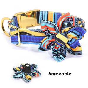 Personalized Artful Bow Collar