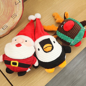 Christmas Squeaky Pet Bite Chew Toys
