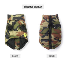 Load image into Gallery viewer, Waterproof Dog Puppy Camo Jacket Coat Vest
