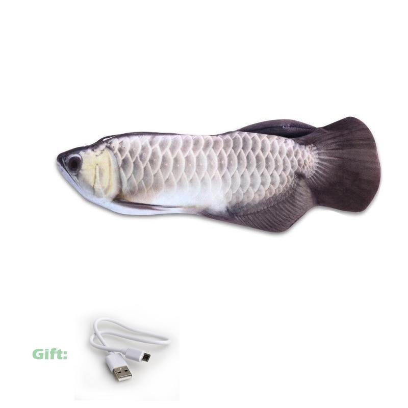 Cat Electric Fish Simulation Kitten Swing Dancing Catnip Toy