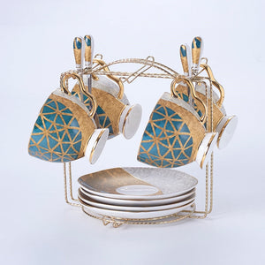 Agnessia Luxury Bone China Tea Cup Set