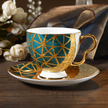Charger l&#39;image dans la galerie, Agnessia Luxury Bone China Tea Cup Set
