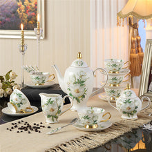 Load image into Gallery viewer, Floreziya Ceramic Bone China Tea/Coffee Set
