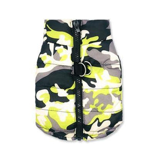 Waterproof Dog Puppy Camo Jacket Coat Vest