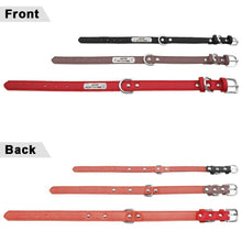 Load image into Gallery viewer, Personalized PU Leather Dog Collar
