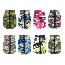 Load image into Gallery viewer, Waterproof Dog Puppy Camo Jacket Coat Vest
