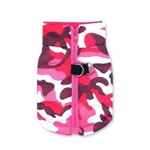 Waterproof Dog Puppy Camo Jacket Coat Vest