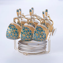 Charger l&#39;image dans la galerie, Agnessia Luxury Bone China Tea Cup Set
