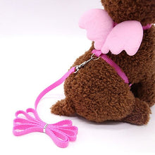 Load image into Gallery viewer, Cute Dog Angel Wings Harness Adjustable Leash
