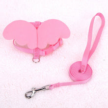 Load image into Gallery viewer, Cute Dog Angel Wings Harness Adjustable Leash
