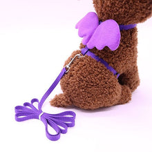 Load image into Gallery viewer, Cute Dog Angel Wings Harness Adjustable Leash
