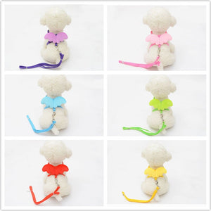 Cute Dog Angel Wings Harness Adjustable Leash