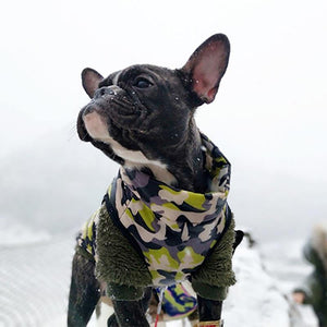 Waterproof Dog Puppy Camo Jacket Coat Vest