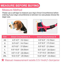 Load image into Gallery viewer, Mesh Nylon Dog Anti-Biting Training Muzzle
