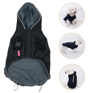 Waterproof Dog Winter Fleece Jacket