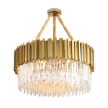 Charger l&#39;image dans la galerie, Adorjan Crystal Chandelier
