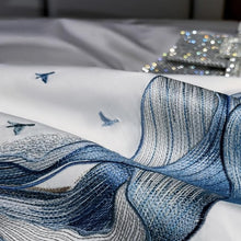 Charger l&#39;image dans la galerie, Amber Embroidered Egyptian Cotton Duvet Cover Set
