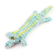 Load image into Gallery viewer, Crocodile Flat Squeaker Toy
