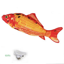 Load image into Gallery viewer, Cat Electric Fish Simulation Kitten Swing Dancing Catnip Toy
