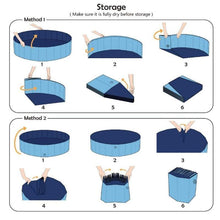 Load image into Gallery viewer, Foldable Pet Collapsible Swimming Pool
