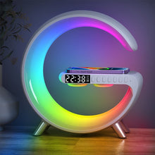 Load image into Gallery viewer, G-Speaker | Soul Therapist Smart Ambiance Lamp | Smart Bluetooth Speaker Wireless Charging Night Light
