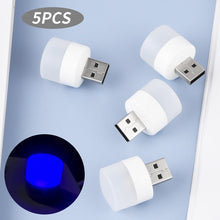Charger l&#39;image dans la galerie, 5PCS Mini USB Plug Lamp
