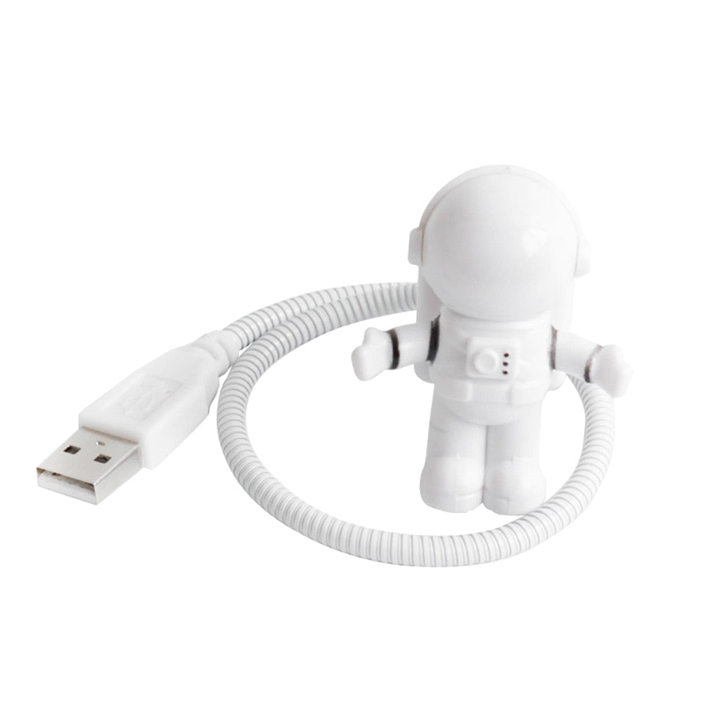 Astronaut Desk Lamp - USB Night Light | Flexible LED Nightlight
