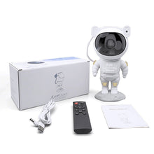 Cargar imagen en el visor de la galería, Astronaut Star Galaxy Projector Light - With Timer and Remote
