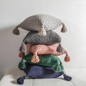 Bari Soft Knit Pillow Cover