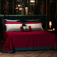 Load image into Gallery viewer, Millonia Embroidery Egyptian Cotton Duvet Cover Set
