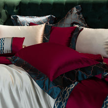 Load image into Gallery viewer, Millonia Embroidery Egyptian Cotton Duvet Cover Set
