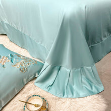 Load image into Gallery viewer, Domitia Flemish Sky Embroidery Egyptian Cotton Duvet Cover Set
