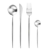 Charger l&#39;image dans la galerie, Arya Silver Cutlery Set
