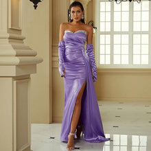 Load image into Gallery viewer, Moda Satin Maxi Dress - Abundance Boutique
