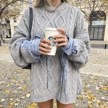 Load image into Gallery viewer, Hendrix Oversized Sweater - Abundance Boutique
