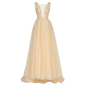 Alima Chic Sparkly Maxi Evening Dress - Abundance Boutique