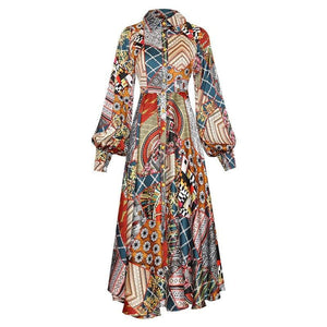 Moani Printed Maxi Dress - Abundance Boutique