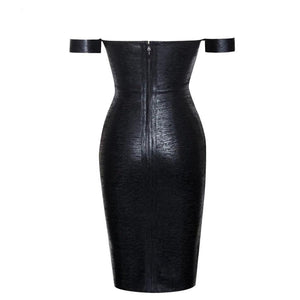 Negra Mesh & Bandage Dress - Abundance Boutique
