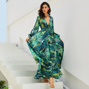 Damitra Floral Maxi Dress - Abundance Boutique