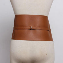 Cargar imagen en el visor de la galería, Waistband Leather Corset Belt - Abundance Boutique
