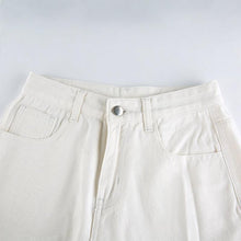 Cargar imagen en el visor de la galería, Dakota Loose High-waisted Denim Pants - Abundance Boutique
