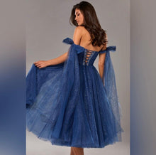 Load image into Gallery viewer, Sparkly Off Shoulder Tulle Dress - Abundance Boutique
