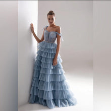 Load image into Gallery viewer, Tulle Frill-Layered Gown - Abundance Boutique
