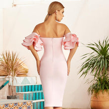 Load image into Gallery viewer, Jasenia Corset Midi Dress - Abundance Boutique
