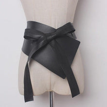 Cargar imagen en el visor de la galería, Irregular Faux Leather Bowknot Belt - Abundance Boutique
