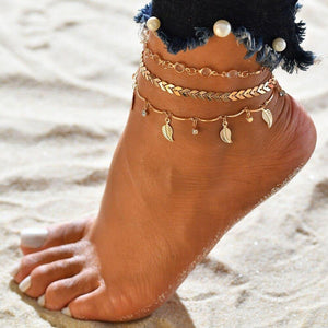 Talulah Bohemian Anklet Set - Abundance Boutique